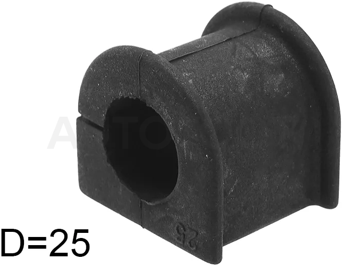 Втулка стабилизатора Toyota Hiace 82-04 / Land Cruiser (J100,J80) 80-07 / Land Cruiser Prado (J70,J90) 87-02 / 4Runner 95-02 (Перед/ Слева/ 25.00)