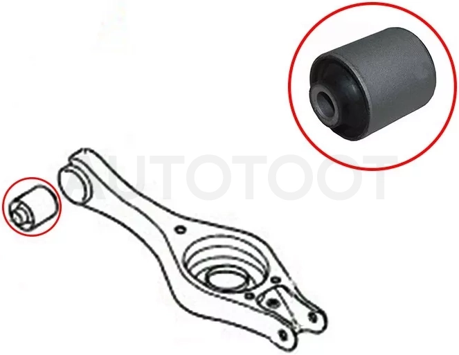Сайлентблок Hyundai Elantra 06-19 / ix35 09-15 (Справа=Слева) - Артикул ST552152G000 - Производитель Sat - Фото, Отзывы, Цены