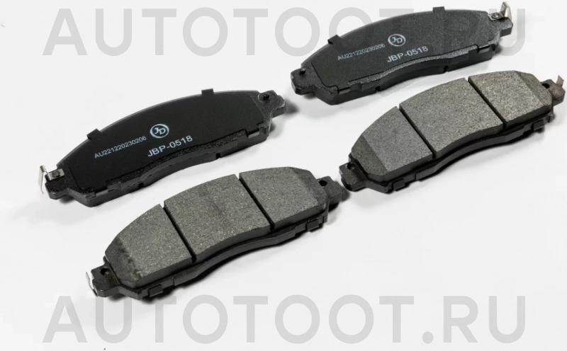 Колодки тормозные дисковые, передние - Артикул JBP0518 - Производитель Just Drive - Фото, Отзывы, Цены