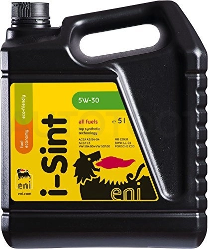 5W-30 ENI I-Sint A3/B4/C3 5л.масло моторное синтетика - Артикул 8423178020854 - Производитель ENI - Фото, Отзывы, Цены