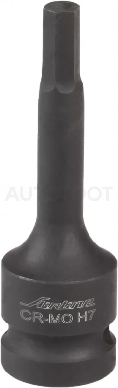 Головка ударная торцевая 1/2"DR внешний шестигранник H7, L=78мм