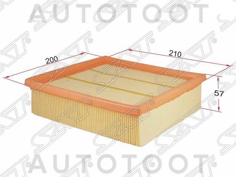Фильтр воздушный 1, 0 / 1, 2 / 1, 4 -ST5835930 Sat для OPEL CORSA