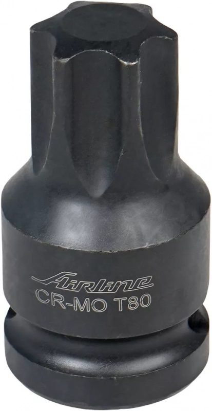 Головка ударная торцевая 1/2"DR внешний TORX T80, L=45мм