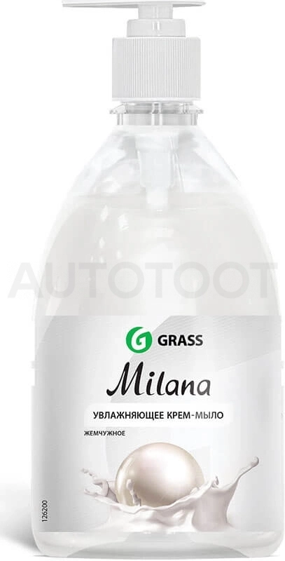 Мыло жидкое GRASS Milana жемчужное с дозатором 500мл