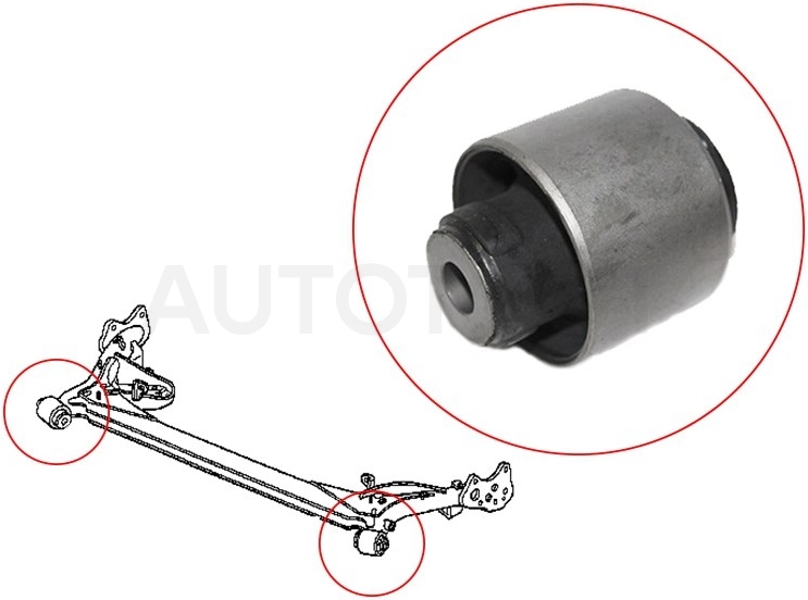 Сайлентблок задней балки -ST42100SLA000B Sat для HONDA AIRWAVE