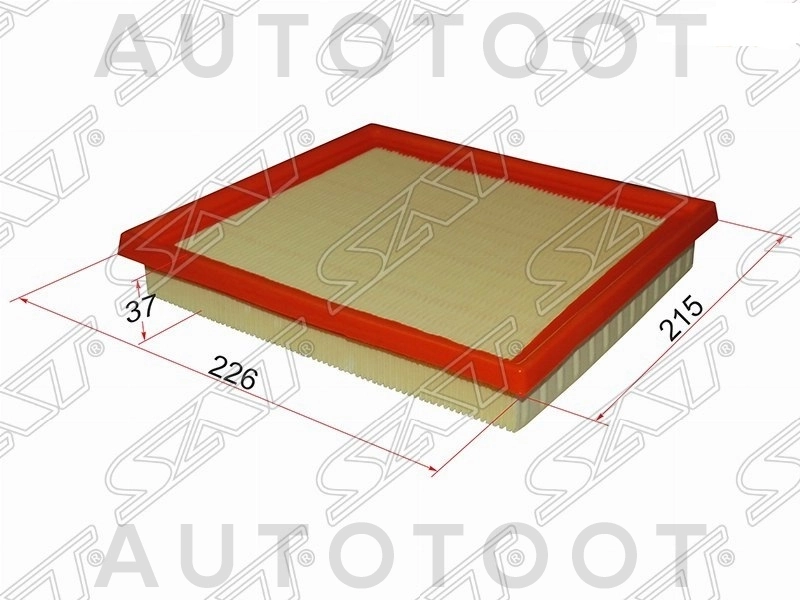 Фильтр воздушный 2GRFX -ST1780131141 Sat для TOYOTA HIGHLANDER, LEXUS RX270, LEXUS RX350, LEXUS RX450H