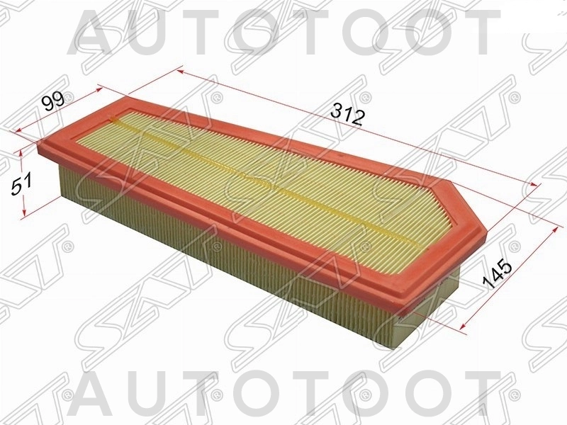 Фильтр воздушный M271 -STA2710940304 Sat для MERCEDES C-CLASS, MERCEDES E-CLASS, MERCEDES SLK-CLASS