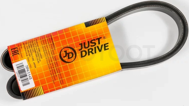 Ремень поликлиновый JD - Артикул 7PK1145 - Производитель Just Drive - Фото, Отзывы, Цены