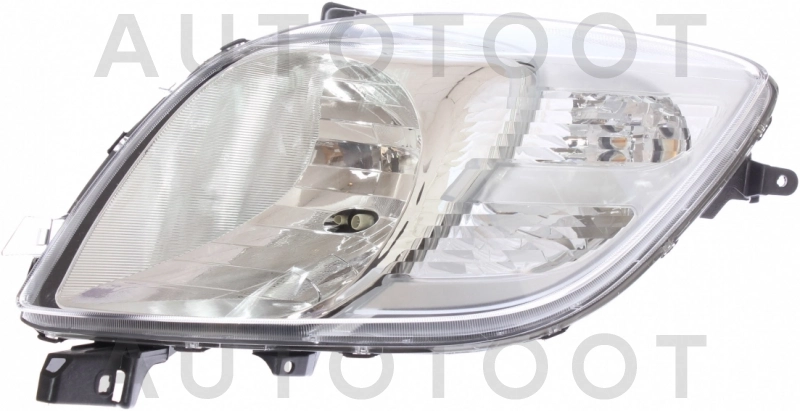 Фара левая (под корректор, белый указатель поворота) -21211L2LLDEM Depo для TOYOTA YARIS, TOYOTA VITZ