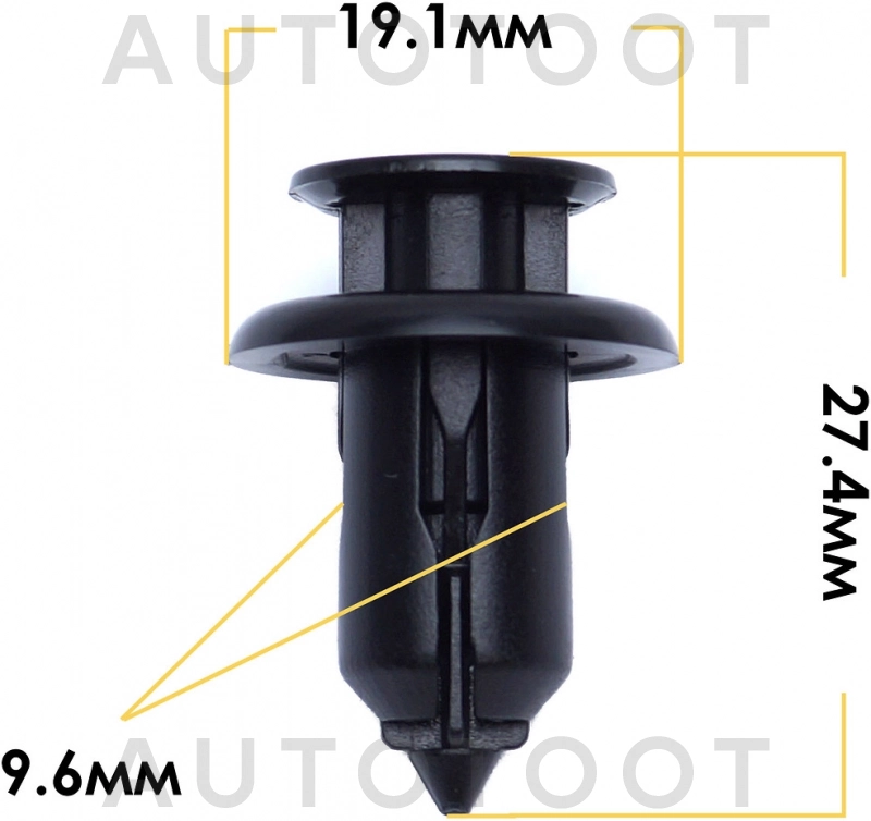 Клипса GD7A-50-EA1 -KJ2310 Masuma для MAZDA 626 (CAPELLA), MAZDA 3 (AXELA), MAZDA CX-9, MAZDA 6 (ATENZA), MAZDA MPV, MAZDA 5 (PREMACY), MAZDA TRIBUTE, FORD ESCAPE