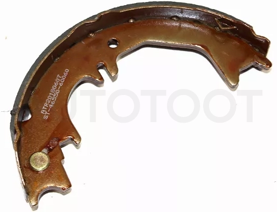 Колодки тормозные барабанные (Сзади/ Стояночный тормоз) Toyota Land Cruiser (J100,J80) 89-07 / Lexus LX 95-07