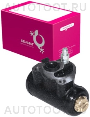 Цилиндр тормозной задний, рабочий БелМаг -BM4160 BELMAG для LADA (ВАЗ) 2105, LADA (ВАЗ) 2108, LADA (ВАЗ) 2109, LADA (ВАЗ) 21099, LADA (ВАЗ) 2110, LADA (ВАЗ) 2111, LADA (ВАЗ) 2112, LADA (ВАЗ) KALINA, L