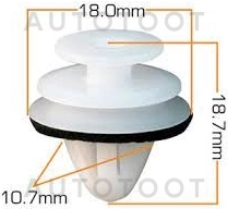 Клипса 67771-89104 -KJ304 Masuma для TOYOTA STARLET, TOYOTA PROGRES, LEXUS LX470, TOYOTA LAND CRUISER, TOYOTA HILUX, TOYOTA COROLLA, TOYOTA 4RUNNER / SURF