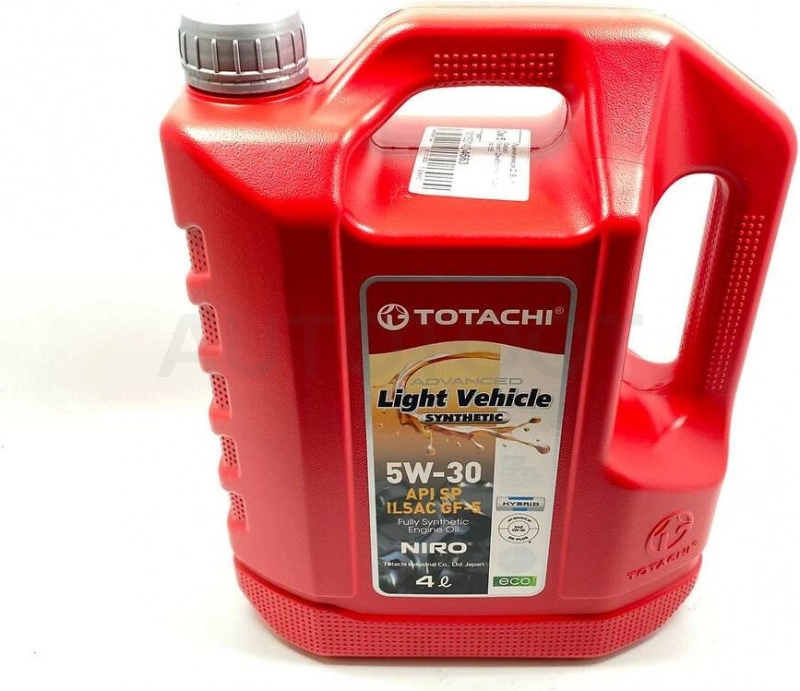 Масло моторное синтетическое TOTACHI NIRO 5W-30 LV Synthetic SN 4л