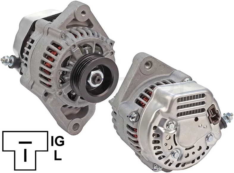 Генератор TOYOTA DUET M100A/110A 12V 60A 98-00 EJDE