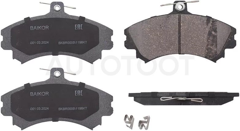 Колодки тормозные (Спереди) Mitsubishi Carisma 95-04 / Colt 02-12