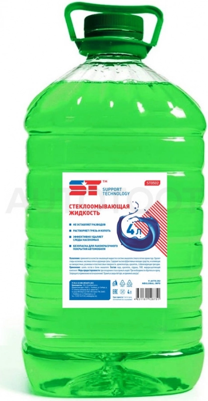 Стеклоомыватель летний ST 4л