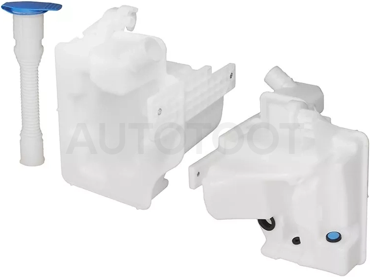 Бачок омывателя Volkswagen Polo 09-22 / Audi A1 10-15 (Комлектация под датчик уровня жидкости/ С горловиной/ 3.5л)
