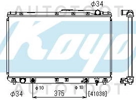 Радиатор охлаждения AT 2.5 / 3.0 -  для TOYOTA CAMRY, TOYOTA SCEPTER, TOYOTA WINDOM
