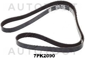 Ремень поликлиновый 7PK2090 / 7PK2092 2GR -7PK2090 Gates для TOYOTA CAMRY, TOYOTA HIGHLANDER