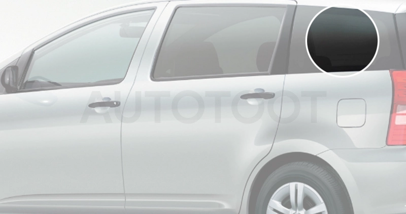 Стекло багажника боковое заднее левое -  для TOYOTA WISH