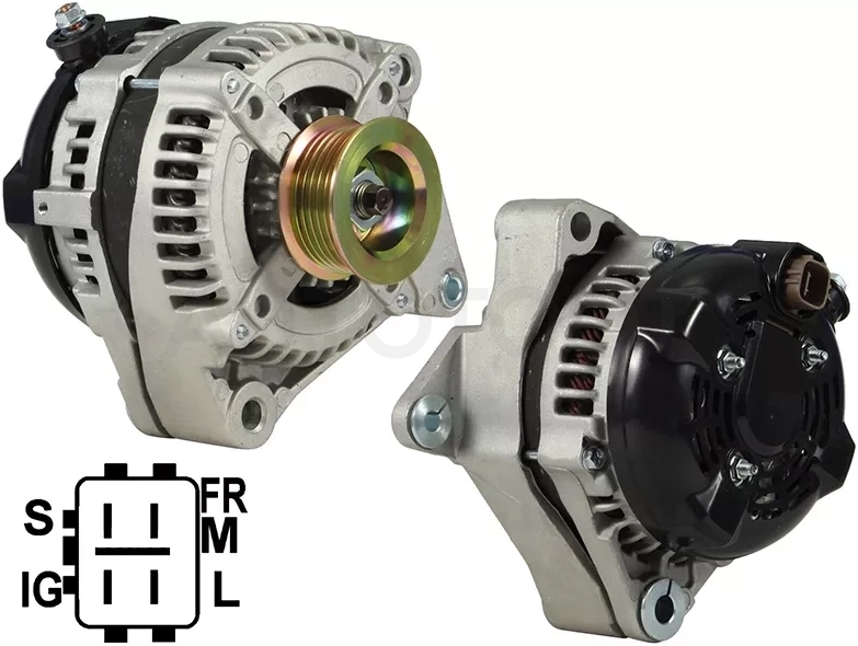 Генератор LEXUS GX/LX470 4.7/TOYOTA 4RUNNER/LAND CRUISER/TUNDRA 4.7 03-09 2UZFE 12V 140A