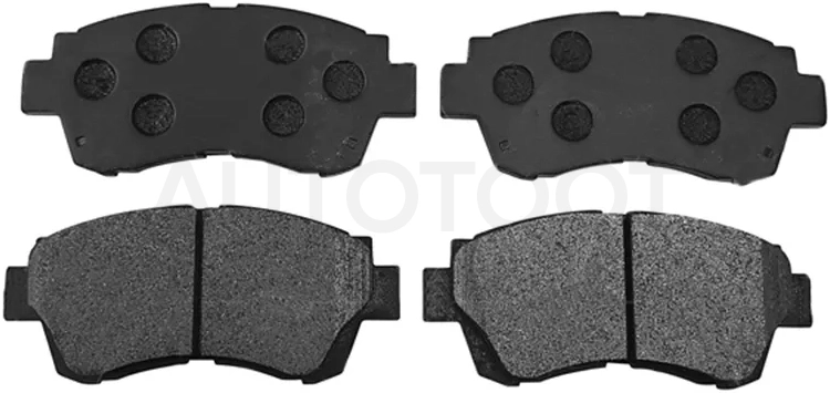 Колодки тормозные (Спереди) Toyota Camry Europe/Russia (XV20) 96-02 / Camry Japan 86-01 / Crown 91-07 / Mark II (X90,X100,X110) 92-04 / Lexus GS 93-97 / LS 89-00 / Toyota Altezza 98-05 / Aristo 91-97 / Brevis 01-07 / Camry Gracia 96-01
