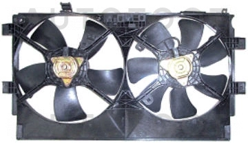 Вентилятор радиатора в сборе (двойной) -STMBW52010 Sat для MITSUBISHI LANCER, MITSUBISHI ASX, MITSUBISHI OUTLANDER