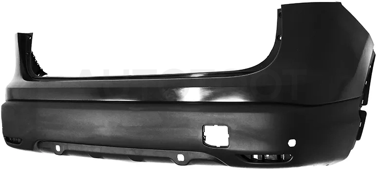 Бампер задний Nissan Qashqai 13-19 (Под сонары(парктроники)/ С отверстием под крюк)