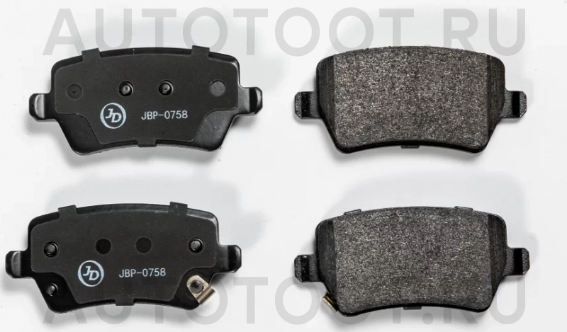 Колодки тормозные дисковые задние - Артикул JBP0758 - Производитель Just Drive - Фото, Отзывы, Цены