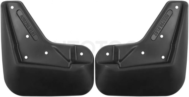 Брызговики передние для FAW Bestune T77 2021 - 2 шт.(standard) / ФАВ Бестюн Т77
