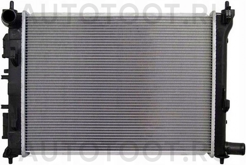 Радиатор охлаждения двигателя АКПП -JPR0133 Just Drive для KIA RIO, HYUNDAI SOLARIS