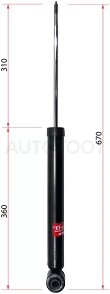 Амортизатор Renault Logan 14-22 / Sandero 18-22 (Сзади/ Справа=Слева)