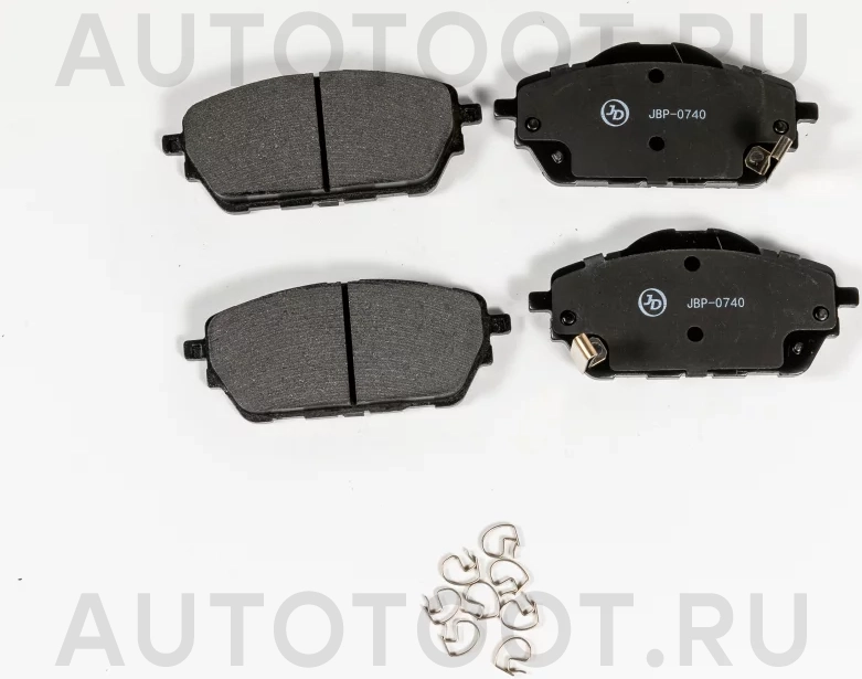 Колодки тормозные дисковые передние - Артикул JBP0740 - Производитель Just Drive - Фото, Отзывы, Цены