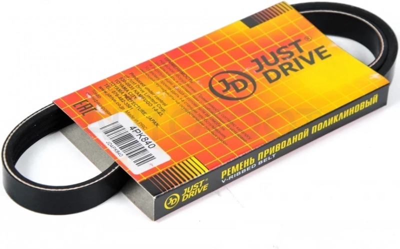 Ремень поликлиновый JD - Артикул 4PK840 - Производитель Just Drive - Фото, Отзывы, Цены