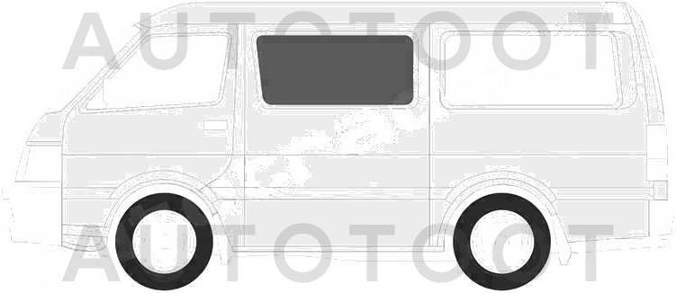 Стекло заднее левое опускное -  для TOYOTA NOAH