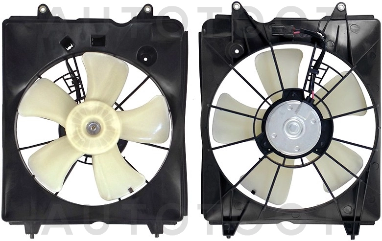 Диффузор радиатора в сборе -  для HONDA CR-V