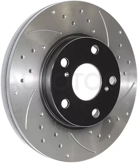 Комплект дисков тормозных передний перфорированные TOYOTA COROLLA ##E18#