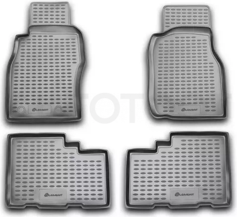 Коврики в салон NISSAN Patrol 1997-2010, 4 шт. (полиуретан) / Ниссан Патрол - Артикул NLC3614210 - Производитель Element - Фото, Отзывы, Цены