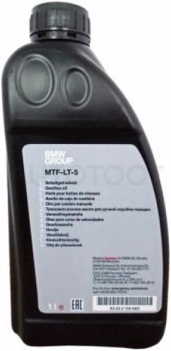 MTF Масло трансмиссионное MTF-LT-5 75W-90 GL-4 1L - Артикул 83222156969 - Производитель BMW - Фото, Отзывы, Цены