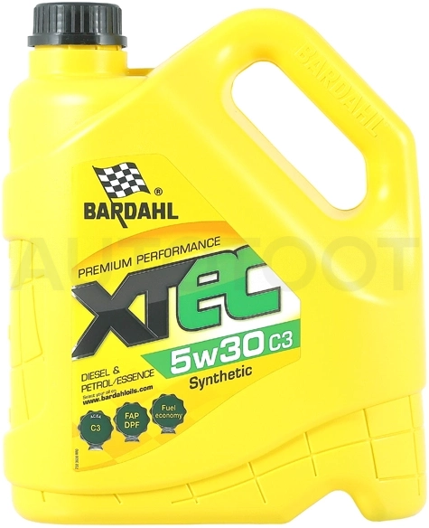 Масло моторное синтетическое Bardahl 5W-30 XTEC C3 4л - Артикул 36302 - Производитель Bardahl - Фото, Отзывы, Цены