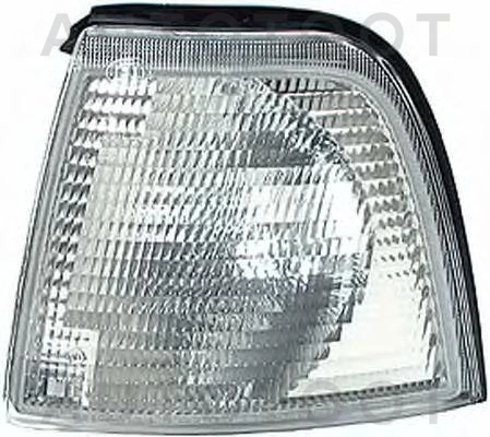 Указатель поворота угловой левый (белый) -4411505LUEC Depo для AUDI 80