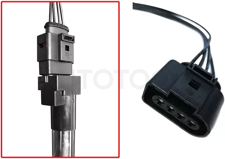 Разъем катушки зажигания AUDI A1/A3/A4/A6/A7/A8/RS6/RS7/SKODA OCTAVIA/RAPID/VOLKSWAGEN GOLF/JETTA/PASSAT/POLO/TIGUAN/TOUAREG