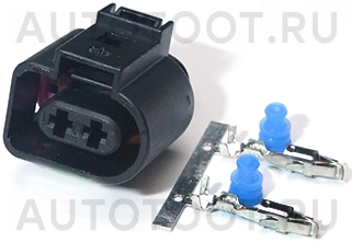 Разъем 1J0973722A 2-х контактный -37918 Febi для VOLKSWAGEN TIGUAN, VOLKSWAGEN JETTA, VOLKSWAGEN PASSAT, VOLKSWAGEN PASSAT CC