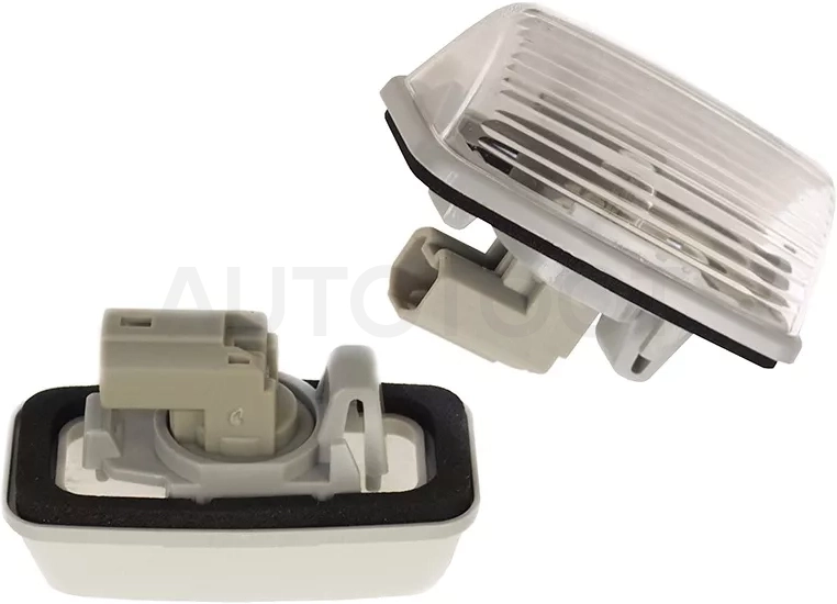 Подсветка номерного знака Toyota Allion (T240,T260) 01-21 / Caldina (T240) 02-07 / Corolla (E110) 95-01 / Crown 03-08 (Слева)