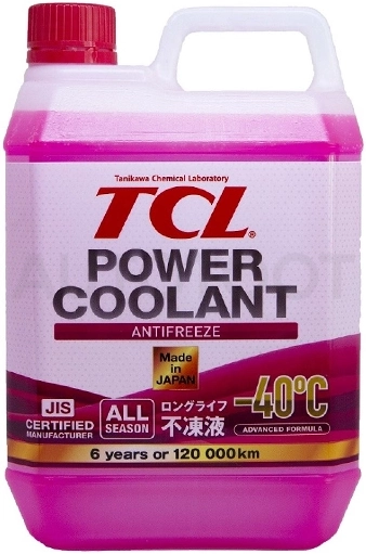 Антифриз TCL LLC POWER COOLANT -40C красный, длительного действия, 2 л