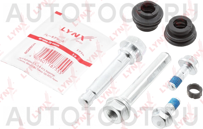 Направляющая переднего тормозного суппорта (ремкомплект) -77A5166 MasterKit для TOYOTA CAMRY, TOYOTA COROLLA, TOYOTA AURIS, TOYOTA HIGHLANDER, TOYOTA PRIUS, TOYOTA RACTIS, TOYOTA RAV4