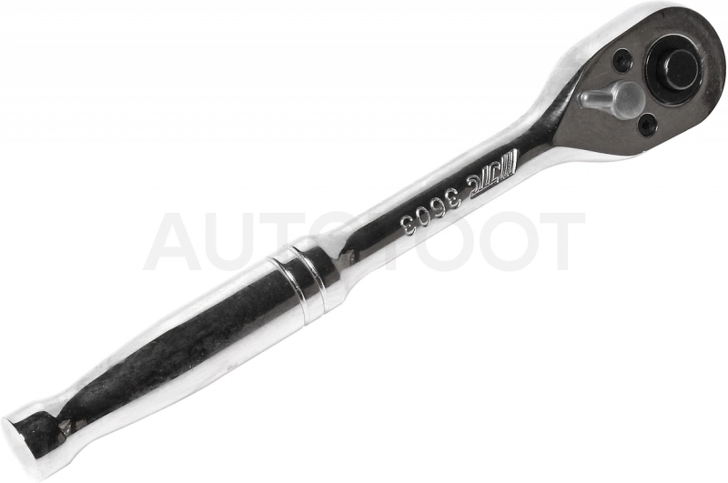 Трещотка с металлической ручкой 36 зуб., 3/8 inch, 182 мм