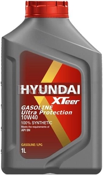 10W-40 Масло моторное синтетическое "Gasoline Ultra Protection 10W-40", 1л