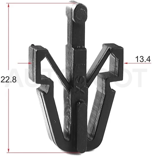 Клипса фиксатор TOYOTA/LEXUS/ISUZU/MITSUBISHI/HONDA (Продажа по 10шт)